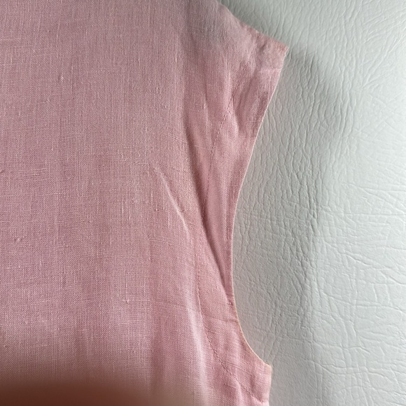 Sister Mary Mexican-Inspired Cotton Linen Embroidered Dress, S - Picture 5 of 9